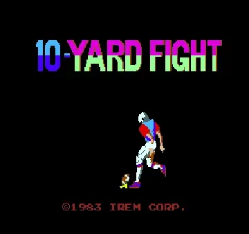 10 Yard Fight (Vs. version World, 11/05/84)-MAME 2003
